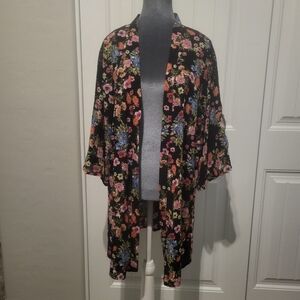 TIME and TRU EUC Floral Coverup, Like New